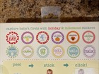 Baby s First Year Milestone   Holidays Belly Stickers For Photos brand New