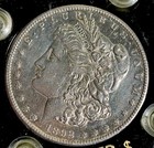 1892 S Morgan Dollar Very Scarce Semi Key Beautiful Feathers Hair Wreath   