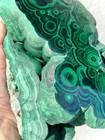 10 4 Pound  Malachite Banded Botryoidal And Chatoyant Plume Polished And Rough