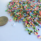 Sequins Gold Wash Tiny Flowers Mixed Lustre 4mm  500 Pcs Lt Pink gold etc   043 