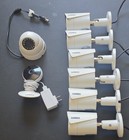 Lot Of 8 Lorex 1080p Hd Mpx Ir Security Camera s Lbv2711t-c w261as-z lev2712t-c