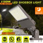 150w Led Parking Lot Light  Dusk To Dawn Outdoor Parking Lot Stadium Lighting 5k