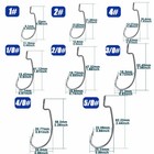 100pcs Ewg Hooks For Bass Fishing Hook Texas Rig Fishing Offset Hook Freshwater