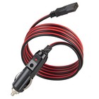 3-pin Cb Radio Power Cord With 12v Cigarette Lighter Plug 5ft For Cb Ham Radio