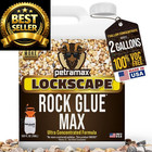 Petra Max Rock Glue For Landscaping  1 Gallon - Wide 1 Max  White