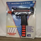 Vintage 1987 Larami Childrens Toy Pretend Motorized Uzi Water Gun Squirt