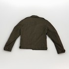 Vintage Wwii Us Army Ike Field Jacket Men   s Sz 38 R Olive Green Wool Military Un