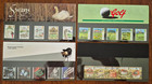 Great Britain 9 Mnh Sets  42 Stamps  In Official Packaging  Early 1990 s