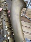 Vintage 1936 1937 Series 1 Art Deco The Buescher Tenor Saxophone Sax With Stand