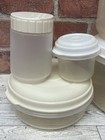 Lot Of 5 Vintage Rubbermaid Servin  Saver Storage Containers