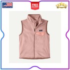 Kids Micro D Snap-t Fleece Vest Limestone Yellow 100  Recycled
