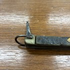 Vintage Camillus Official Bsa Cub Scout 3-blade Black Pocket Knife Scouts Usa