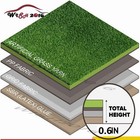 16x6 6 Ft Synthetic Landscape Fake Grass Mat Artificial Pet Turf Lawn Garden