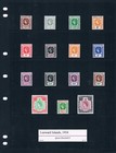 1 3 Off  67 75 Scott Value - 1954 Leeward Isl Qeii Definitives 15v Mnh Um Nh
