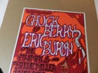 Vintage Concert Poster- 1967 Chuck Berry-eric Burdon Concert Poster- Bill Graham