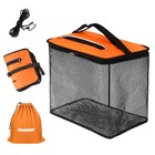 Floating Fishing Basket  Collapsible Fishing Net Portable Nylon-mesh   Coated 