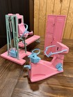 Vintage 1984 Barbie Workout Center Play Set Near Complete See Pics  7975