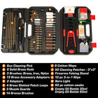 Universal Gun Cleaning Kit All Caliber W  Stand Case Rifle Pistol Clp Wipes