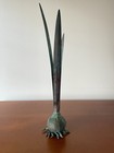 Vintage Carnevale 1985 Copper Brass Onion Bulb Bud Vase Candle Holder Mcm 13   
