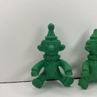 Vintage Green Plastic Clown Bowl Hanger Cereal Premium Figure