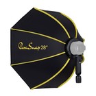 Glow Parasnap Ps-b28k 28  Octagonal Softbox For Speedlight
