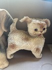 Vintage Squeaker Dog Alan Jay Clarolyte Sleepy Eyes Rubber 1950s Toy Lot Of 4