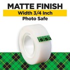 Scotch Magic Tape Invisible 3 Rolls Home Office School Supplies Clear