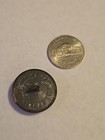 19th Century Brass Beehive Bee Skep Utah State Seal Button Goodwins On Reverse