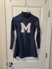 Varsity Spir Sequin Cheerleading Uniform   Dance Team Dress Long Sleeve Size S 