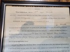 Antique Funeral 1897 Cemetery Deed W Picture Mortuary Cemetery Ephemera Funerary