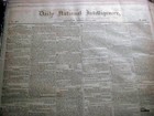 Lot Of 30 Original 165 To 225 Year Old Us Newspapers Dated Between 1800   1861