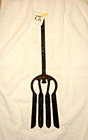 Antique Danish Eel Spear   Fish Spear  Hand Forged Iron  Denmark  4 Prong   15