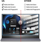 2-pack 15 6 Inch Anti Blue Light Matte Laptop Screen Protector