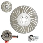 Electroplated Diamond Angle Grinding Wheel Plus  Cutting Metal Cutter Discs