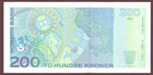 Norway  200 Kroner  1994   Gem Unc