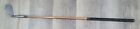 Antique Vintage Anvil Brand Spalding Hickory Wood Shaft Golf Club Mashie Niblick