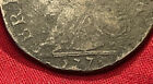1778  3  George Iii Better Date Colonial Halfpenny    non-regal Rev  War Era