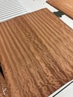 Figured Makore Raw Wood Veneer 2 Sheets 30   X 15   331g