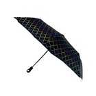 Automatic Open 42 Inch Folding Rain Umbrella Water Resistant Lightweight Design