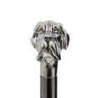 Pasotti Silver Labrador 50cm Shoehorn     Italian Handcrafted Luxury Pasotti