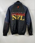 Vintage 90s Pro Player Hbo Sports Inside The Nfl Leather Jacket Sz S