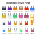 300pc Blade Fuse Assortment Auto Car Truck Motorcycle Fuses Kit 2-40a 11mm 19mm