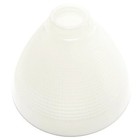 Berman 8  Glass Reflector Lamp Shade - Waffle Pattern  sb-13037  New