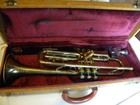 Circa 1949 Los Angeles Olds Ambassador Trumpet W  Case And Olds 3 Mouthpiece