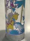 Vintage 2 Playtex Nurser Drop-in 7 Oz Bottles Flat Tops Zoo Animals   Dinosaurs