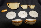 Lusterware Tea Set  Child s Size  Japan  Hand Painted  Vintage