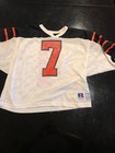 Game Worn Used Princeton Tigers Football Jersey  7 Russell Size L