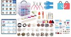 Multicolored Jewelry Making Kit - 1960 Pcs For Creating Elegant Necklaces   More