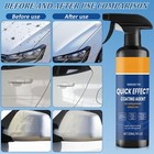 2pcs Quick   acting Car Coating Spray   Scratch Remover   Durable Shine