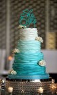She Said Yes Cake Topper Teal  Bridal Shower  Wedding Cake Decorations  Usa